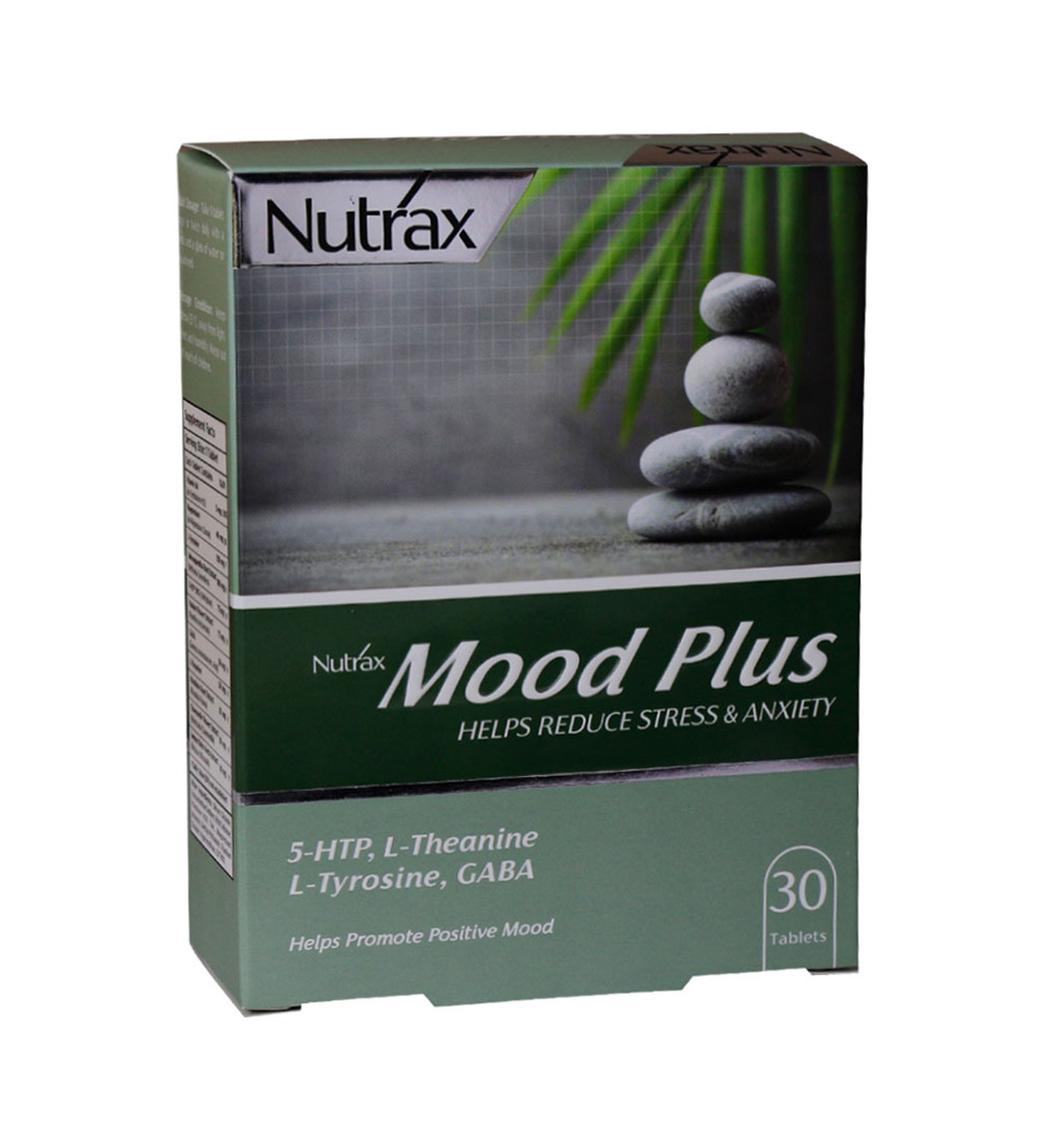 قرص مود پلاس بسته 30 عددی Nutrax Mood Plus 60 Tablets