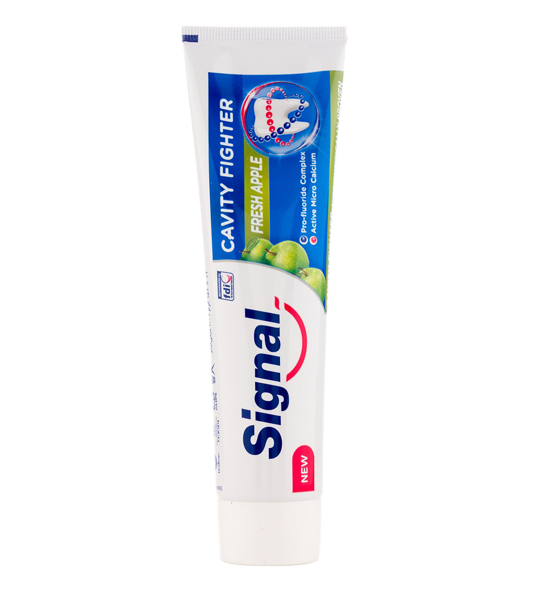 خمیردندان 100 میل ضدپوسیدگی سیب Signal TP CF  Apple 100ml