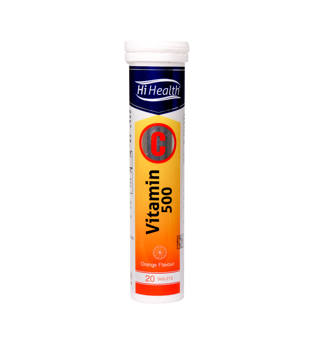 قرص جوشان ویتامین سی 500 میلی گرم Vitamin C 500 Mg Effervescent Tablet